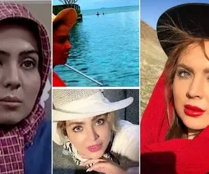 سلفی فوق العاده سولماز آقمقانی با انگورای غووول پیکر؛ خانوم شکل نیکی کریمیِ؟