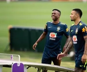 (عکس) ادای احترام ژسوس به وینیسیوس با خوشحال گل خاص!