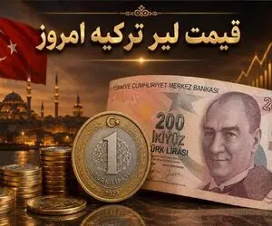 قیمت لیر ترکیه امروز یکشنبه 18 مرداد 1405