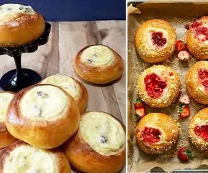 طرز تهیه نان مغزدار روسی خوش طعم و عالی / پخت نان واتروشکا با بهترین دستور