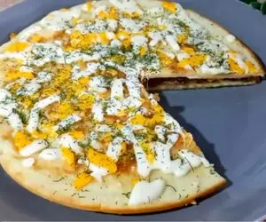 آموزش آشپزی؛ یه بار اینو امتحان کنی دیگه عمرا پیتزا بخری