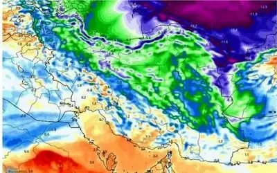 هواشناسی کشور امروز شنبه اول آذر ماه