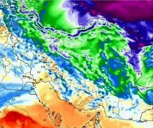 هواشناسی کشور امروز شنبه اول آذر ماه