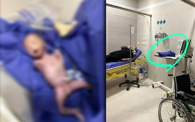 ماجرای کشف عجیب جسد یک نوزاد در بخش کرونای بیمارستان امام رضا مشهد