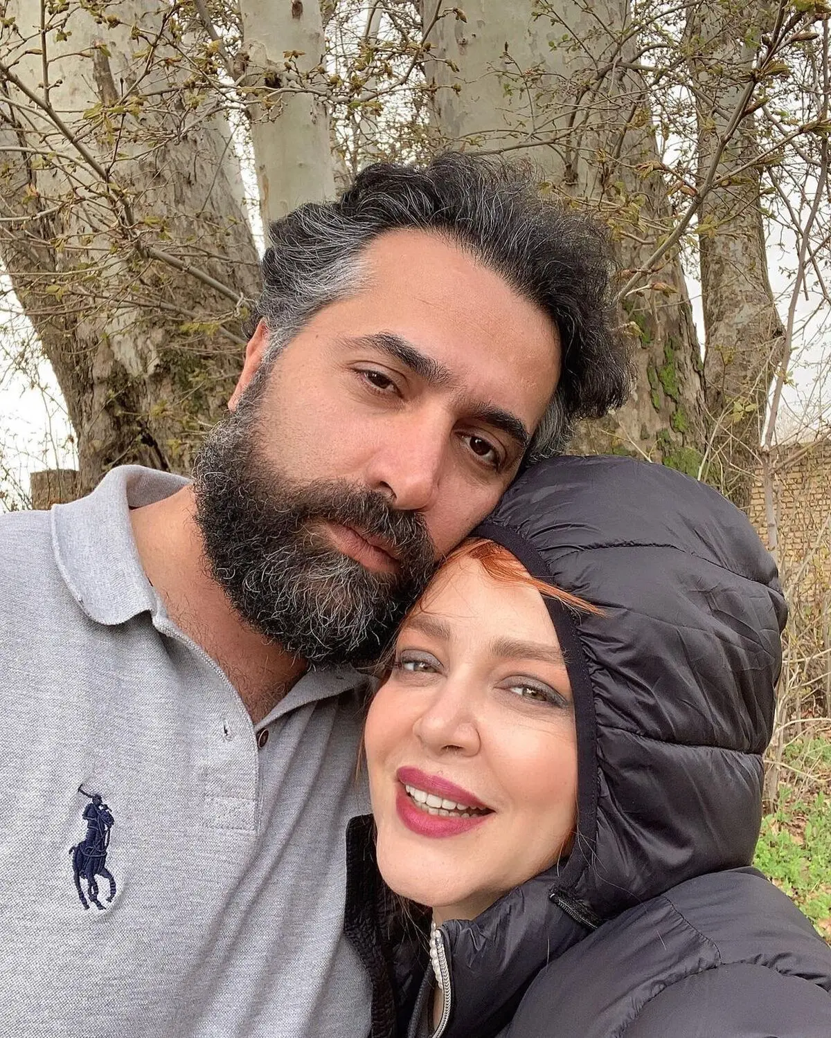 بهاره رهنما و همسرش