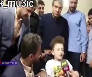 آواز جیگرسوز؛ پسر معلول با دلم را لرزاندی و رفتی داورای عصرجدید رو مات کرد گریه بشیرو
