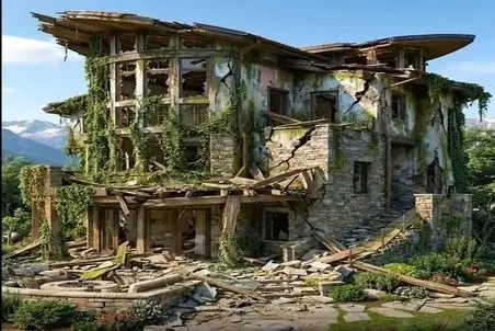 معماری خلاقانه؛ خونه شده محل گل کوچیک بازی کردن ارواح خبیث ولی بعدش دیدن داره