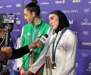 وقتی ناهید کیانی وسط مسابقه المپیک هم دلش برای کیمیا علیزاده پر کشید!