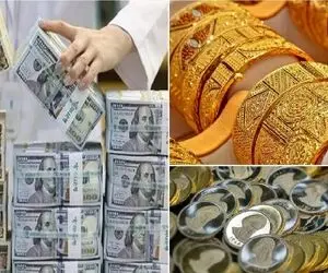 قیمت طلا و سکه ظهر امروز سه شنبه 20 مرداد؛ سکه در آستانه 190 میلیون