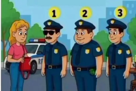 بازی فکری؛ افت کلاس ملاس داره اگه نتونی پلیس قلابی رو تشخیص بدی