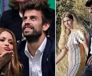 پیکه واسه سیخونک آتیشی شکیرا چه بک ناجوری میزنه با دُخیه؛ شیشه مربایی که خیانتو لو داد!