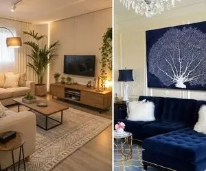 بهترین چیدمان برای مبلمان 7 نفره؛ ایده های (متقارن، ال، خونه بزرگ، خونه کوچیک، مدرن)