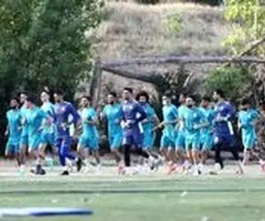 تمرینات استقلال پشت درهای بسته بدون هواداران