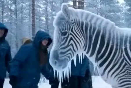 معماری طبیعت؛ گورخر رو قندیل زده وسط جنگل پیدا کردن سامورایی نجاتش دادن