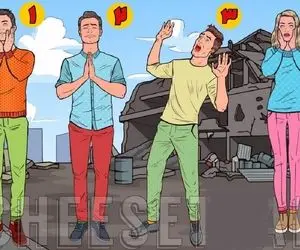 هوش تصویری؛ اگه فکرمیکنی زدی رو دست هرچی باهوشه بگو کدوم از این آقاها شوهر خانمست؟