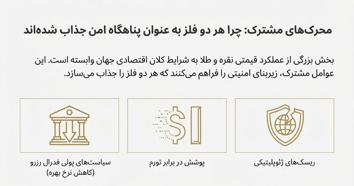 علت رشد عجیب قیمت نقره در کنار طلا چه بود؟ - تصویر 2