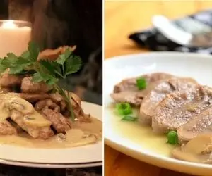 طرز تهیه خوراک زبان با بهترین دستور / غذای لذیذ و مقوی