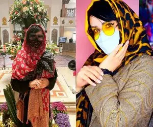 (عکس) سِت تمام زرد فلور نظری در جزیره کیش