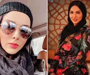 تقلید "لیلا اوتادی" از بازیگرای هالیوود؛ تیپی عجیب شبیه به پتوی چهل تیکه!