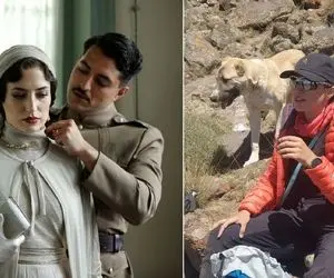 خوشگذرونی نگار جواهریان و رامبد تو مهمونی که زیر لوستر شاخش میعکسن؛ همرو به وجد آوردن