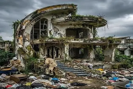 معماری خلاقانه؛ خونه یه جوریه که میشه توش فیلم ترسناک بازی کرد ولی بعد تعمیر کاخ شد