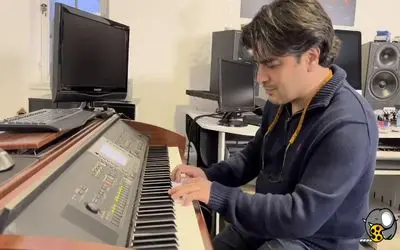 آواز احساسی/خلق شاهکار با پیانو نوازی سامان احتشامی همراهی تنبک بینظیره