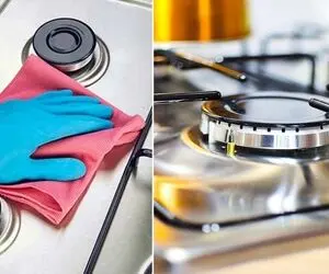 تمیز کردن گاز و میله های چدنی با آسون ترین روش ها/ بشمار سه گاز رو برق بنداز