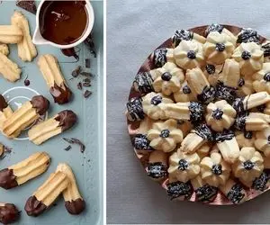 شیرینی اتریشی خوشمزه مخصوص عید نوروز / دستور پخت عالی با فر و بدون فر