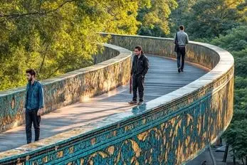 تحول حیرت انگیز طراحی پل به سبک معماری ایرانی در خارج از ایران به ستوه میای با دیدنش