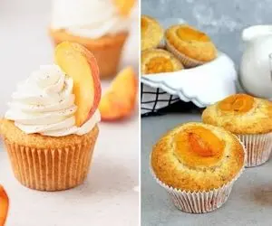 طرز تهیه مافین زردآلو با فر و بدون فر / دستور پخت راحت برای تهیه شیرینی خوشمزه