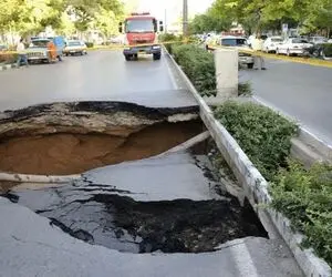 تهران سال ۱۴۰۳ هم نشست کرد/ رشد بزرگترین پهنه فرونشستی کشور