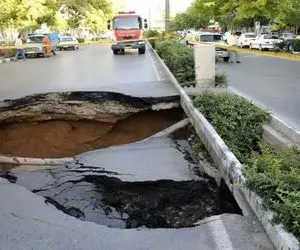 تهران سال ۱۴۰۳ هم نشست کرد/ رشد بزرگترین پهنه فرونشستی کشور