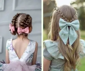 معرفی بافت مو با پاپیون واسه کوچولوهای امروزی/ مدل مویی که دختربچه‌ ها عاشقش میشن