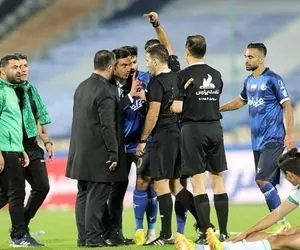 نظر کارشناس داوری در مورد صحنه جنجالی بازی استقلال - آلومینیوم