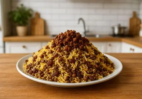 آموزش آشپزی؛ عدس پلویی که همه خونواده رو دور هم جمع میکنه