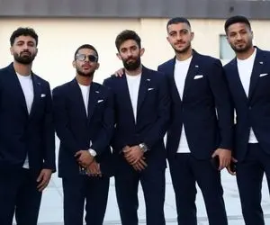 (عکس) قایدی بیخیال عینک دودی نشد!