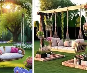 تاب لاکچری و مینیمال باغ / مدل های شیک و کاربردی که میتونن خودتو خونوادتو سرگرم کنن