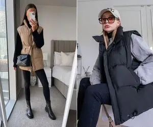 با پافر چه شلواری بپوشم؟ / نگو پافر پفکیه مهم نیست زیرش چی بپوشیم اینجوری خاص میشی