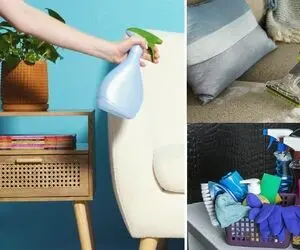 مبل پارچه ای داری  و لک شده، نمی خوای واسه خشکشویی هزینه کنی؟ با این ترفندا تو خونه تمیزش کن