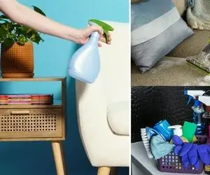 مبل پارچه ای داری  و لک شده، نمی خوای واسه خشکشویی هزینه کنی؟ با این ترفندا تو خونه تمیزش کن