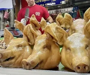 غذای خیابانی؛ با خوک نجس العین کله پاچه پختن رستوران یا شکنجه گاه با گوشاشم سوپ میپزن