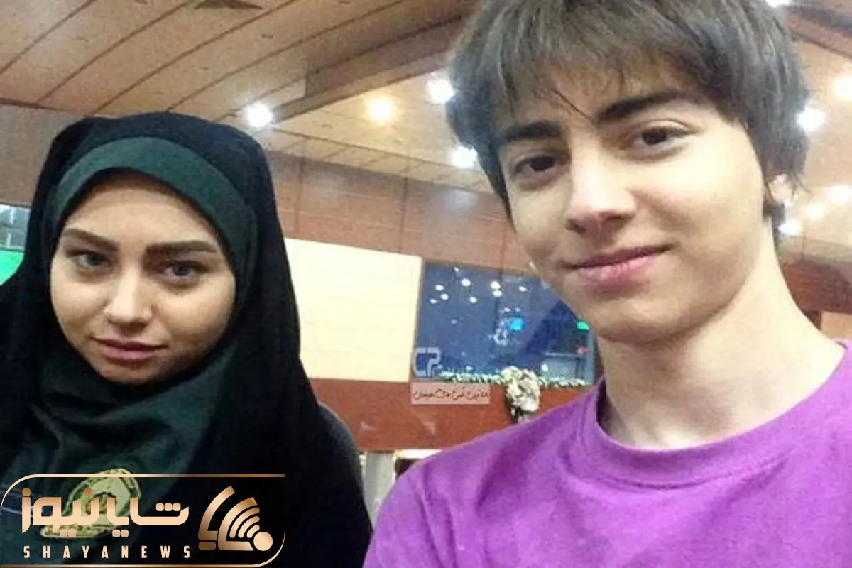 سفر به ایام قدیم سال 1394؛ دختر دانیال حکیمی سریال رهایی با استایل پرسپولیسی و بلوند