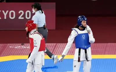 دانلود مسابقه کیمیا علیزاده و ناهید کیانی در المپیک 2020 توکیو