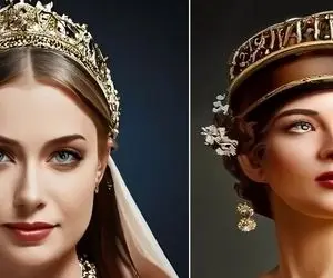 جذابیت ملکه های یونان 500 سال پیش از نگاه هوش مصنوعی؛ زدن رو دست زیبارویان ایرانی!