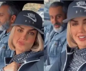 آواز شاد؛ دابسمش زن علیرام نورایی با اصلا تو باهام قهر کن گه شوهرش تاسف خورد براش