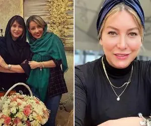 وقتی "فریبا نادری" هوادارشو مثل صابر شیفته خودش میکنه؛ چه اکستنشن یخی و بُلننندی زده!