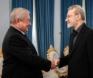 تشکر لاریجانی از مواضع روسیه و همراهی اش با ایران در سازمان ملل