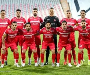 ترکیب رسمی پرسپولیس برای بازی با فولاد خوزستان، دوشنبه 18 بهمن