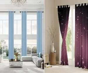 پرده پانچ ساده برای خاص پسندا / پذیرایی های لول میخای این پرده رو نصب کن