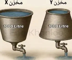 بازی فکری؛ اگه با هوشت جولان میدی چپ و راست بگو کدوم مخزن زودتر خالی میشه